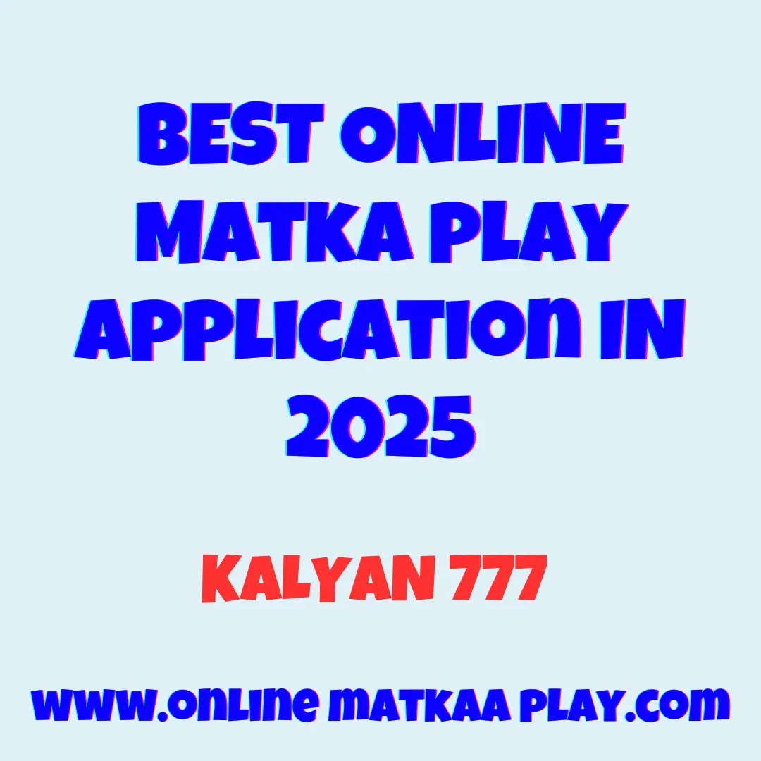 Kalyan 777 online matka app game rates